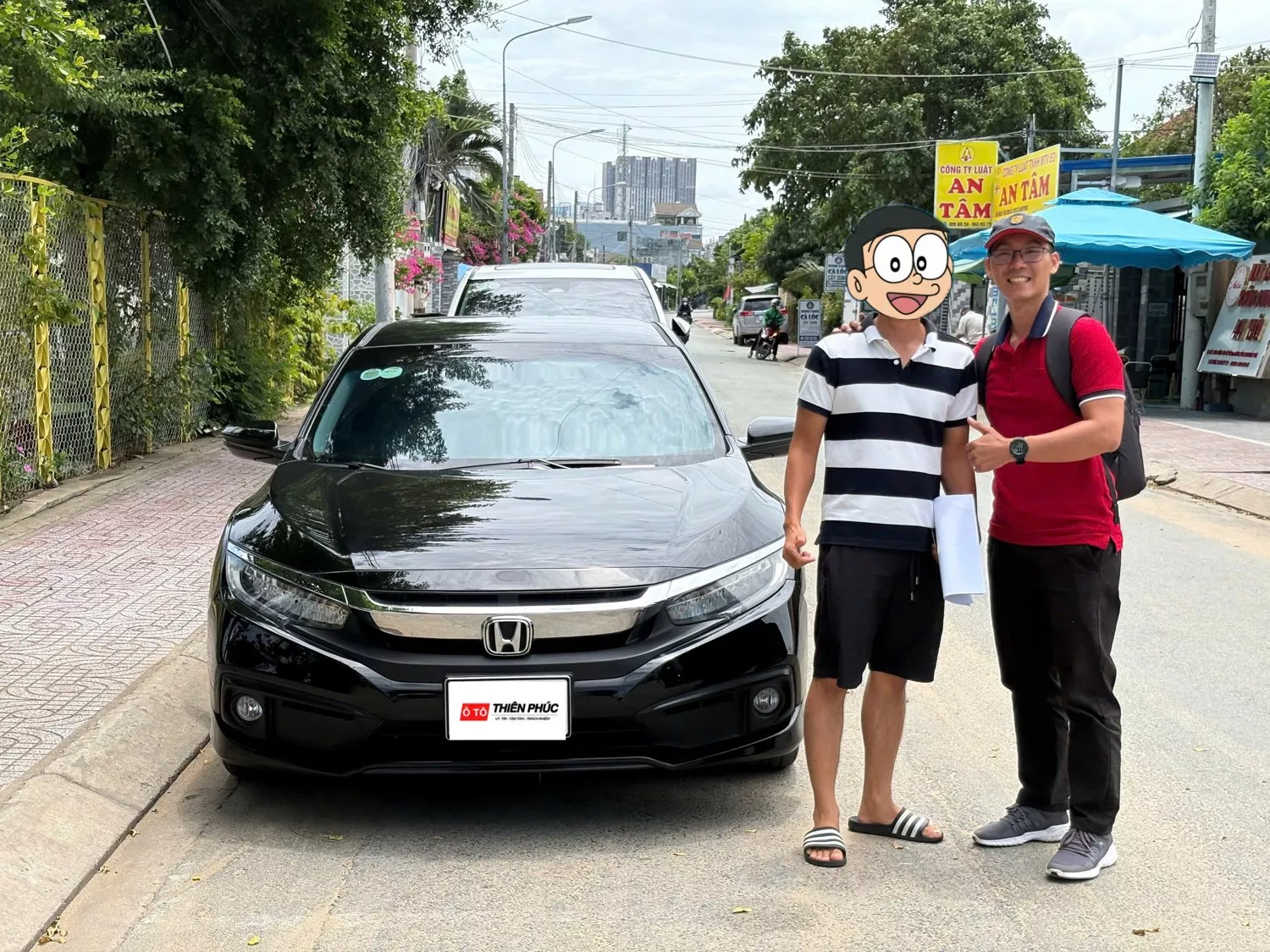 Ô Tô Thiên Phúc bàn giao Honda Civic cho khách tại TP.HCM
