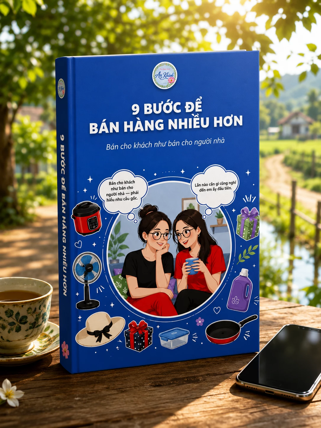Bìa sách 9 Bước Để Bán Hàng Nhiều Hơn — ebook 21 chương