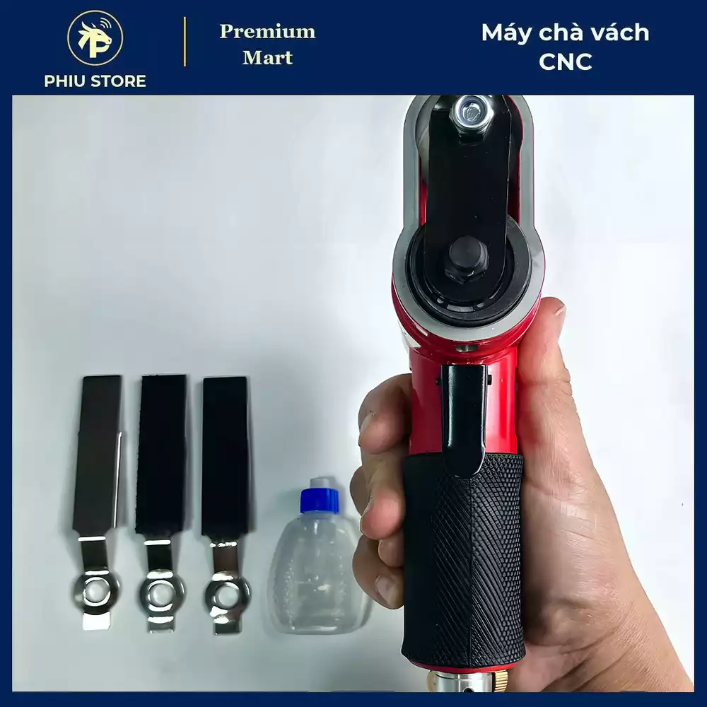 Máy chà vách CNC - máy chà nhám hơi cầm tay, máy chà nhám khí nén