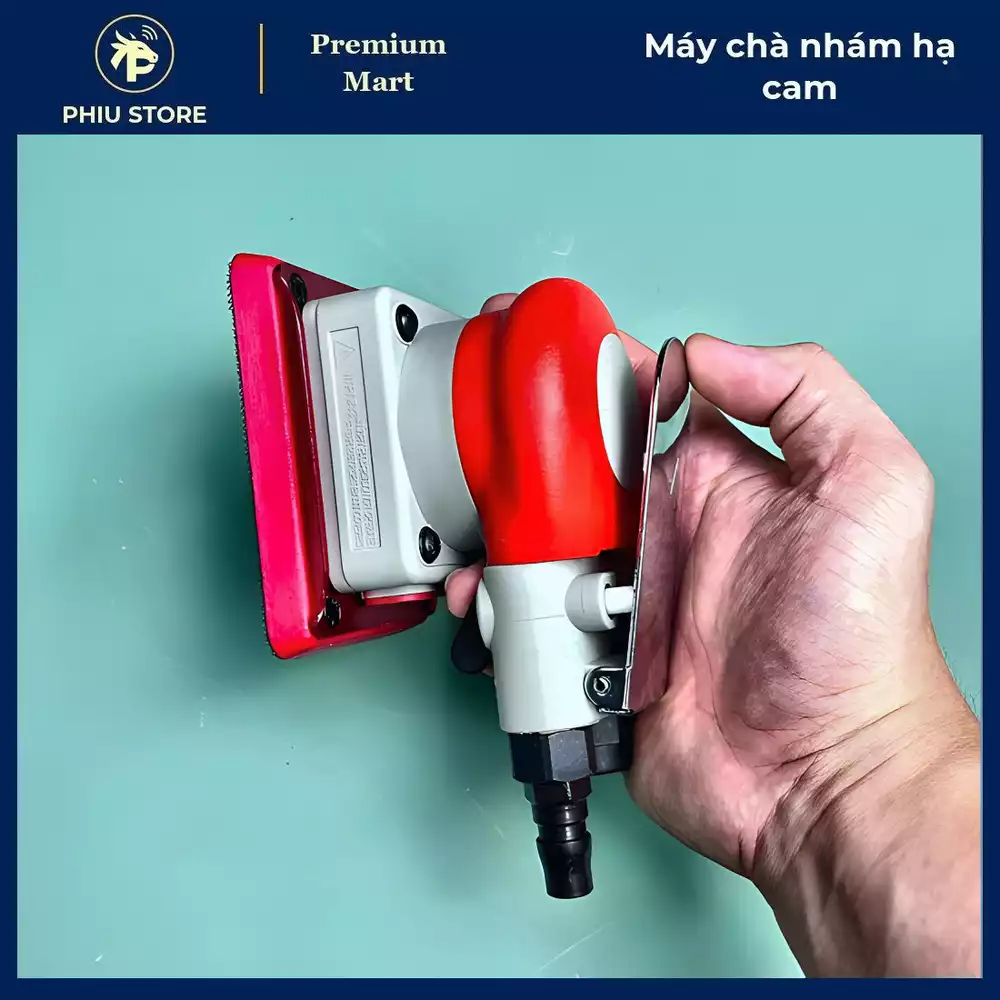 Máy chà nhám hạ cam - máy chà nhám hơi mini, máy đánh bóng xe ô tô