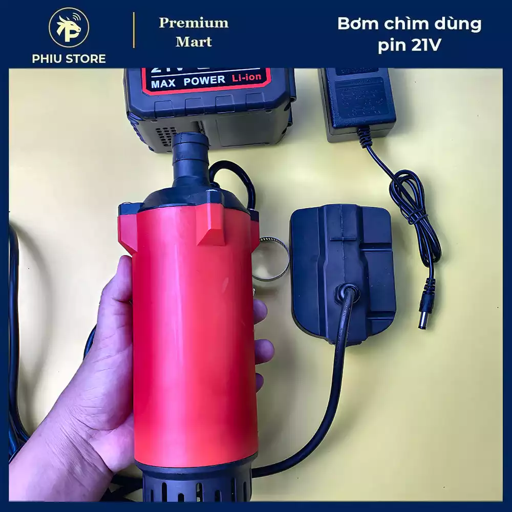 Bơm chìm mini dùng pin - bơm chìm dùng pin, máy bơm mini dùng pin