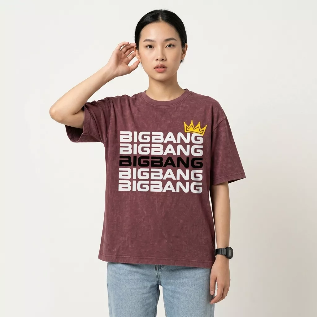 Áo BIGBANG Typo Vương Miện - Tee Oversized - ảnh thứ 2