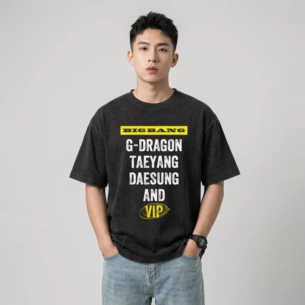 Áo Lineup BIGBANG VIP- Tee Oversized - ảnh thứ 2
