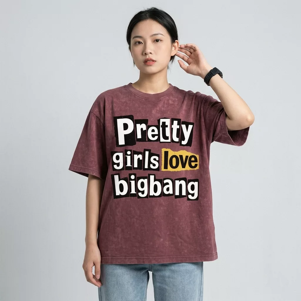 Áo Pretty Girls Love BIGBANG - Tee Oversized - ảnh thứ 2