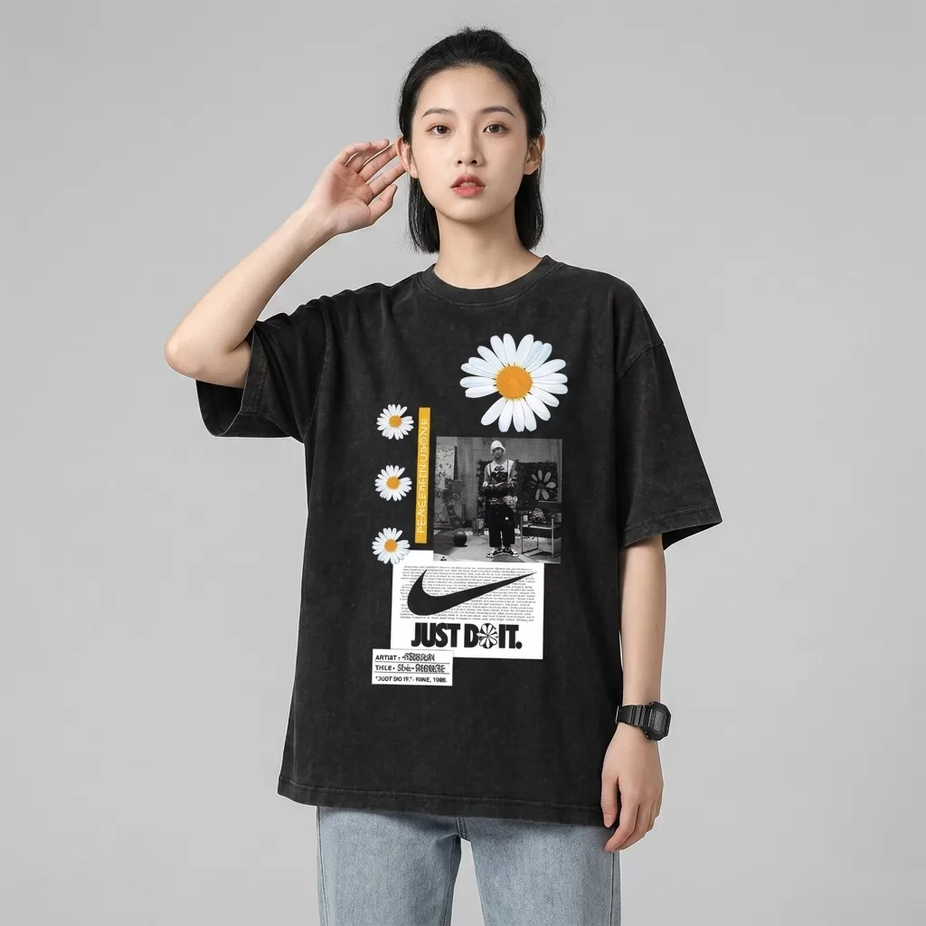 Áo Collage G-Dragon Just Do It - Tee Oversized - ảnh thứ 2