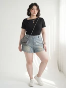 Jean short bigsize