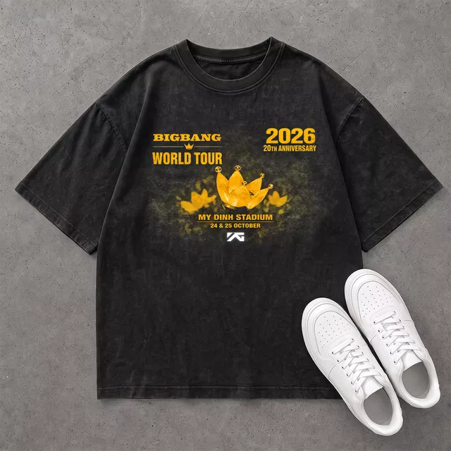 Áo BIGBANG Concert Mỹ Đình - Tee Oversized