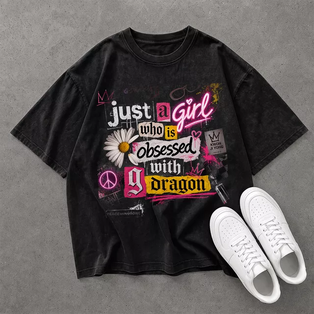 Áo G-Dragon Daisy In Hanoi 2026 - Tee Oversized