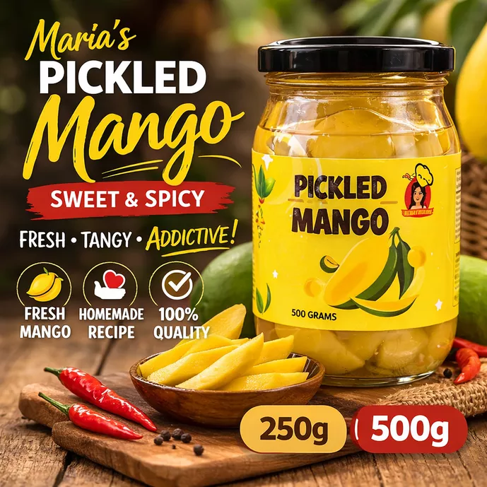 Product image - Maria's Pickled Mango - 250 Grams/500 Grams