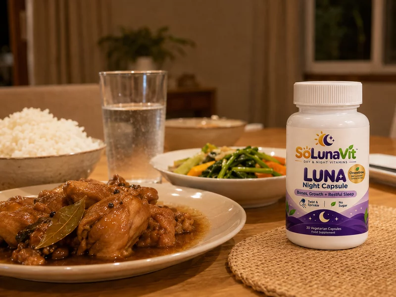 LUNA night capsule bottle