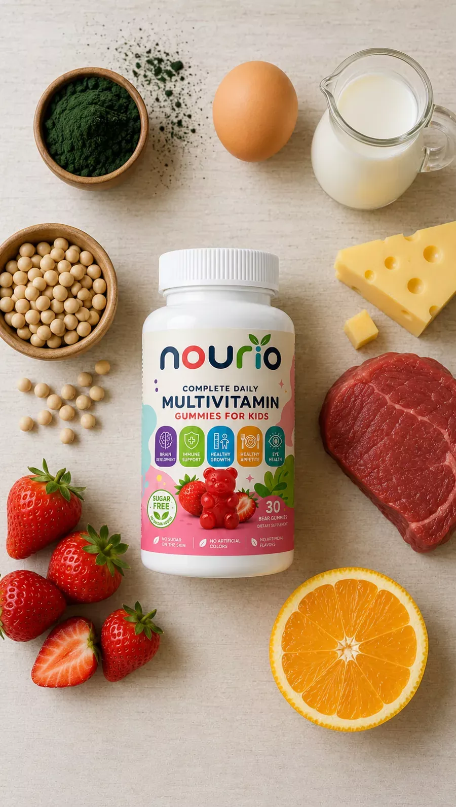 Nourio with real food ingredients