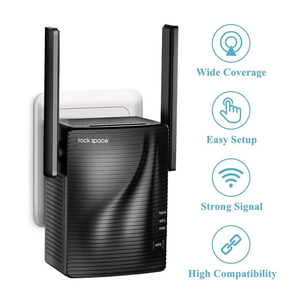 Bộ Kích Sóng Wifi Rock Space AC1200 –  2 Ăng Ten, Băng Tần Kép, Xuyên Tường_thumbnail_8