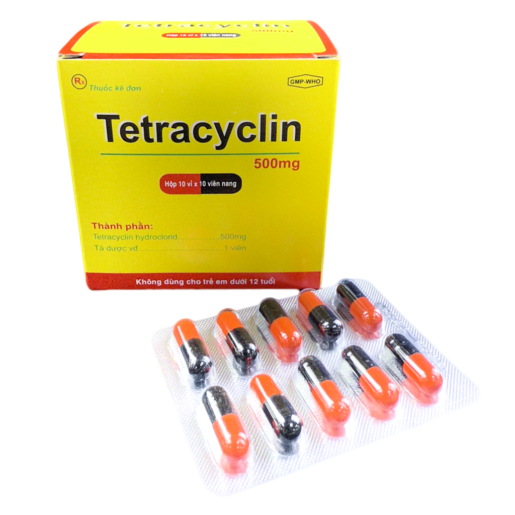 Tetracyclin 500mg (H/100V) - COP