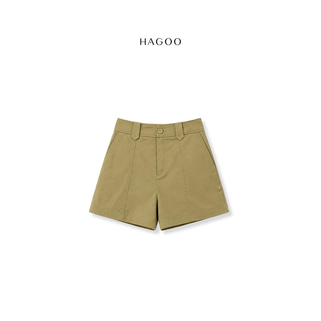 Set áo sơ mi kaki cổ dựng túi ốp diễu HAGOO_thumbnail_4
