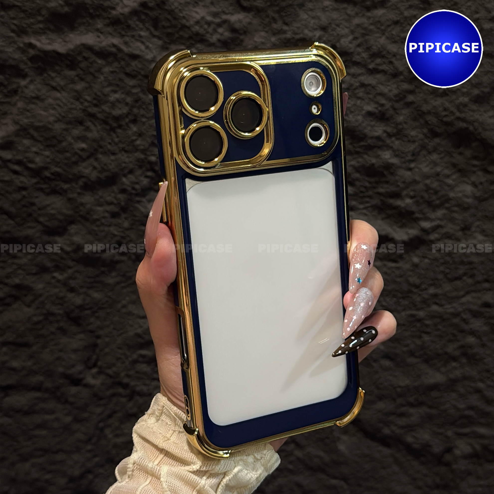 Ốp Lưng iPhone 17 Pro Max - Timo - Xanh Dương