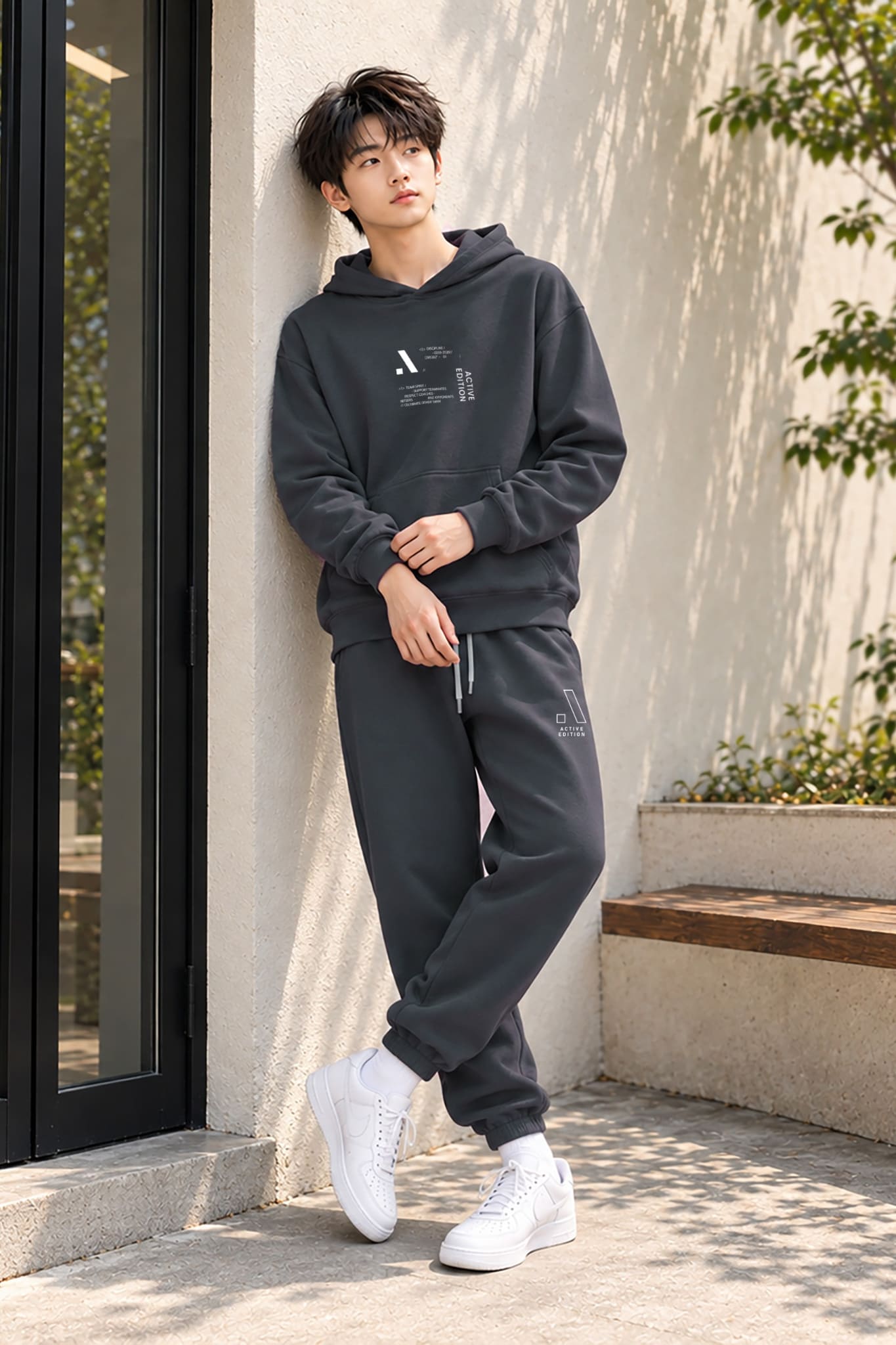 Xám than — gợi ý phối đồ Blue Seven