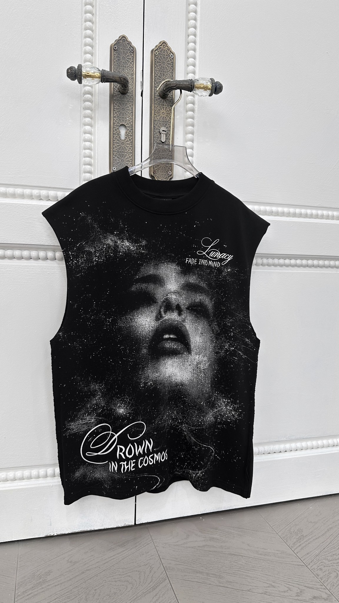 "LUNACY" COSMIC TANKTOP, COTTON FABRIC