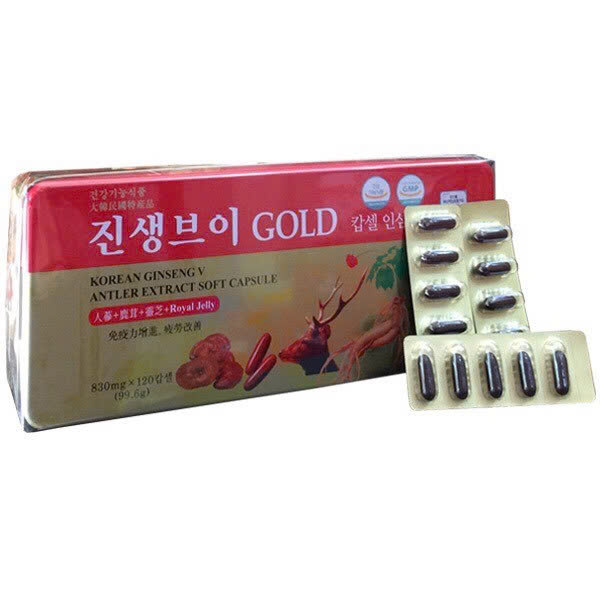 Viên Đạm Sâm Vàng GOLD Hàn Quốc 60 viên_thumbnail_1