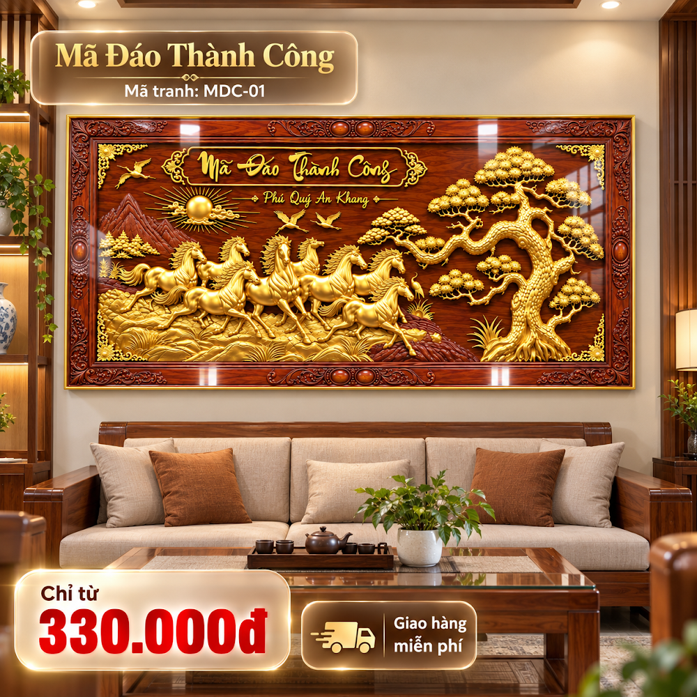 Tranh Mã Đáo Thành Công