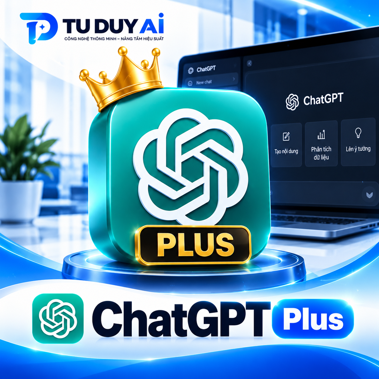 Nâng cấp chính chủ Chat GPT Plus (1 tháng)_thumbnail_0