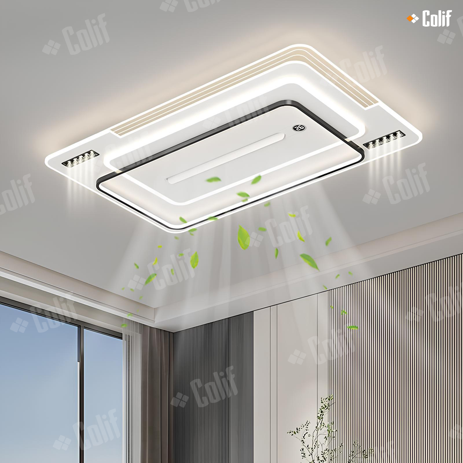 Đèn quạt trần không cánh Colif Light Air Neo