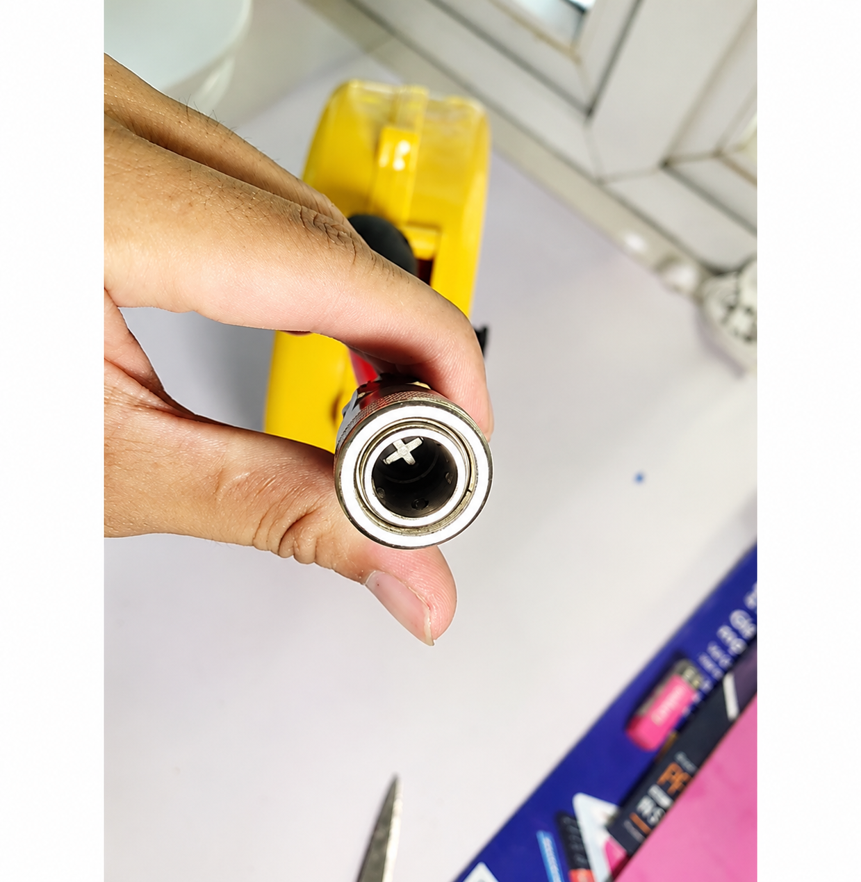 Cuộn Dây Hơi Rút Tự Động Dài 9 Mét Dây Nén Khí Áp Lực Chất Liệu PU Kích Thước Ống 5mm x 8mm, 6.5mmx 10mm_thumbnail_2