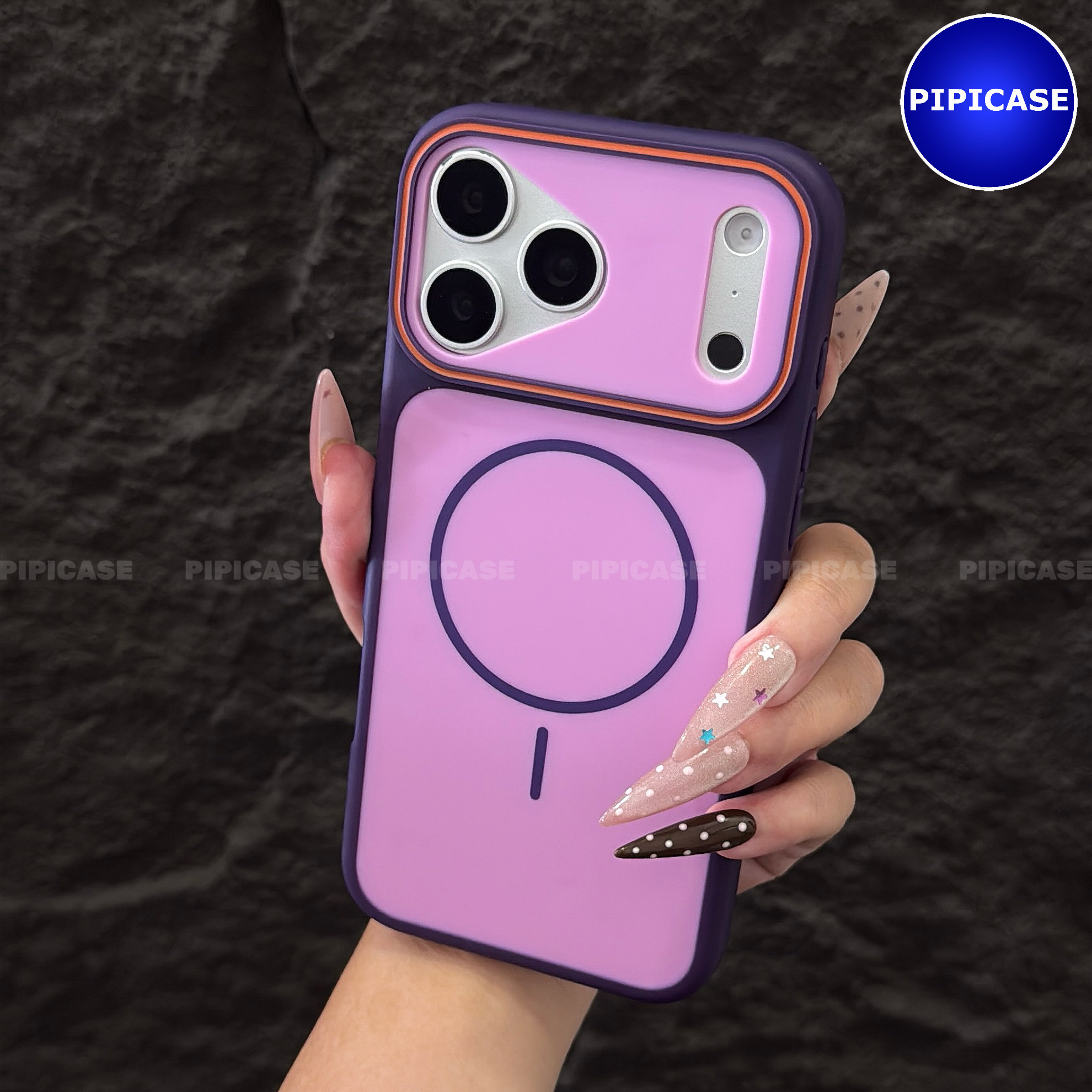 Ốp Lưng iPhone 18 Pro Max - PPC - Tím