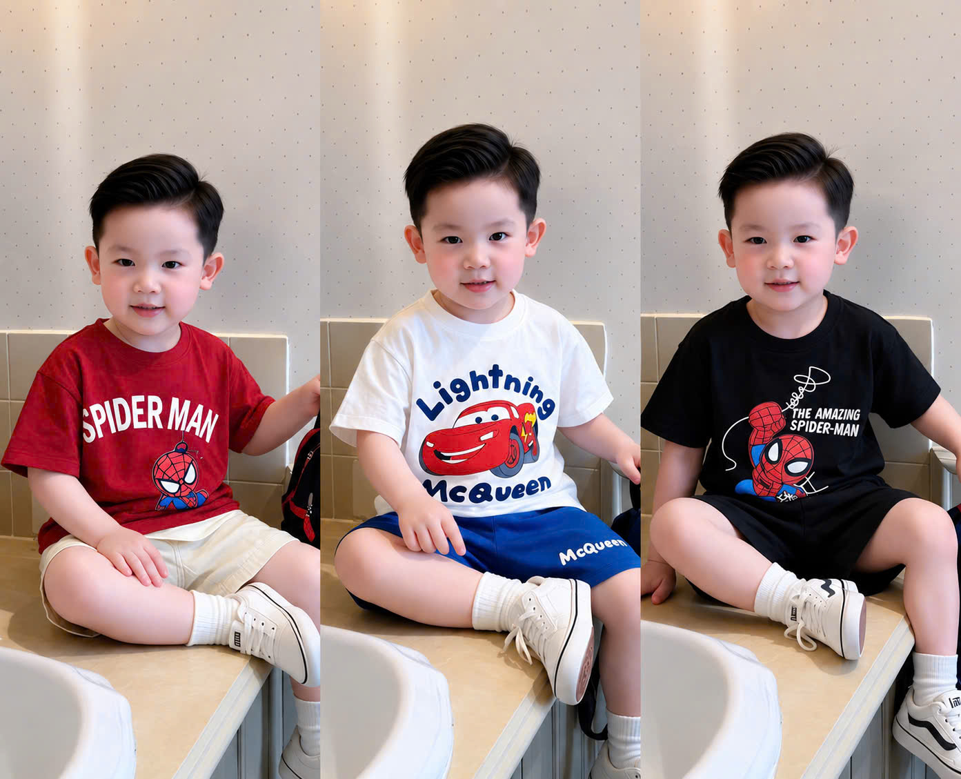 M33 SET 3 BỘ CỘC NHỆN ĐU DÂY SPIDER MAN- A100.413
