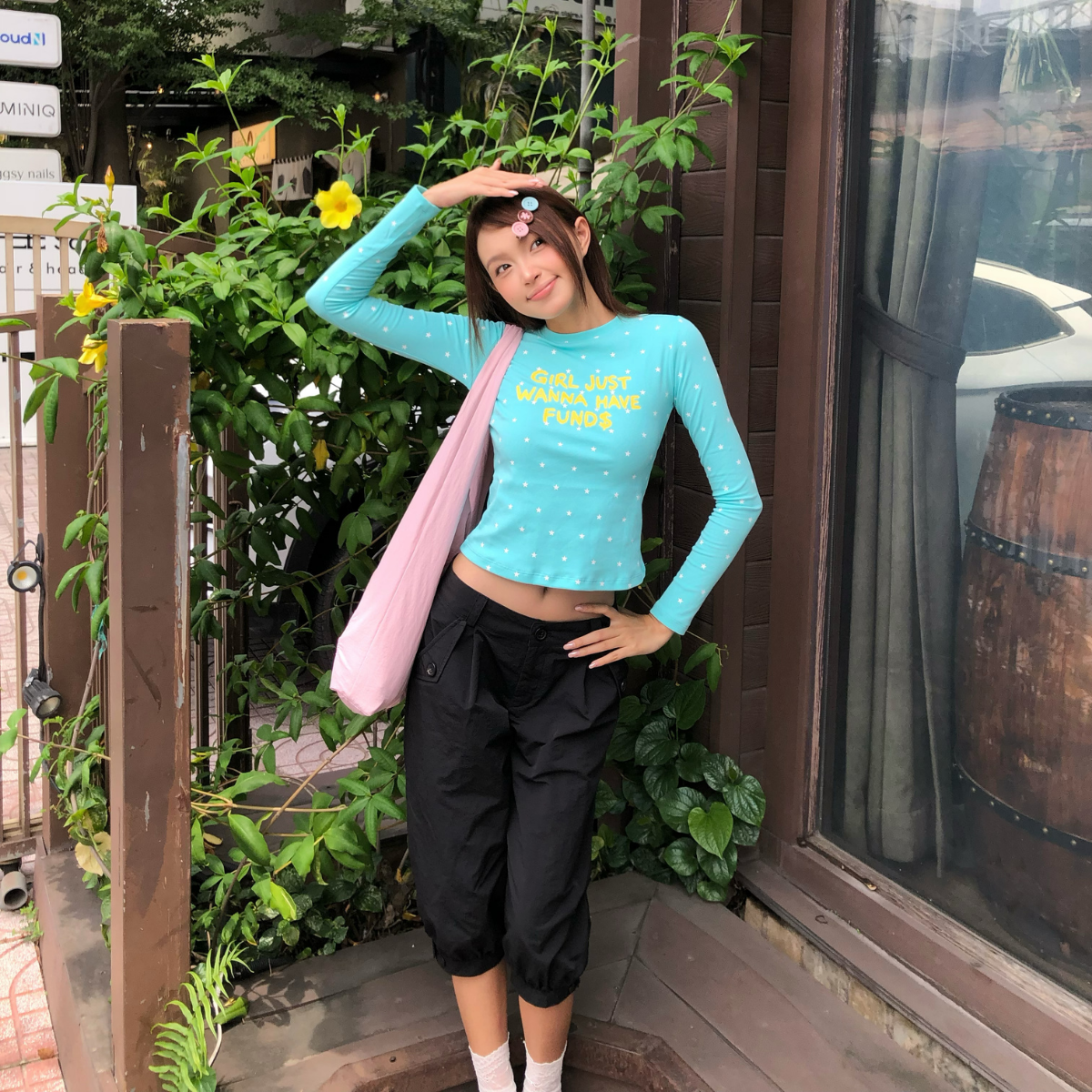 Áo Thun Body Tay Dài GUPO FUND$ Long Sleeve Form Ôm Body Thun Borip Co Giãn Local Brand - ATD04_thumbnail_6
