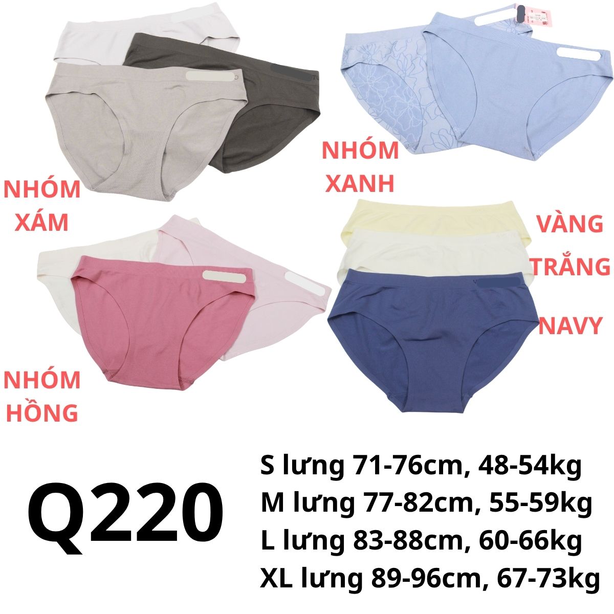 Q220- Chip dệt lưng vừa