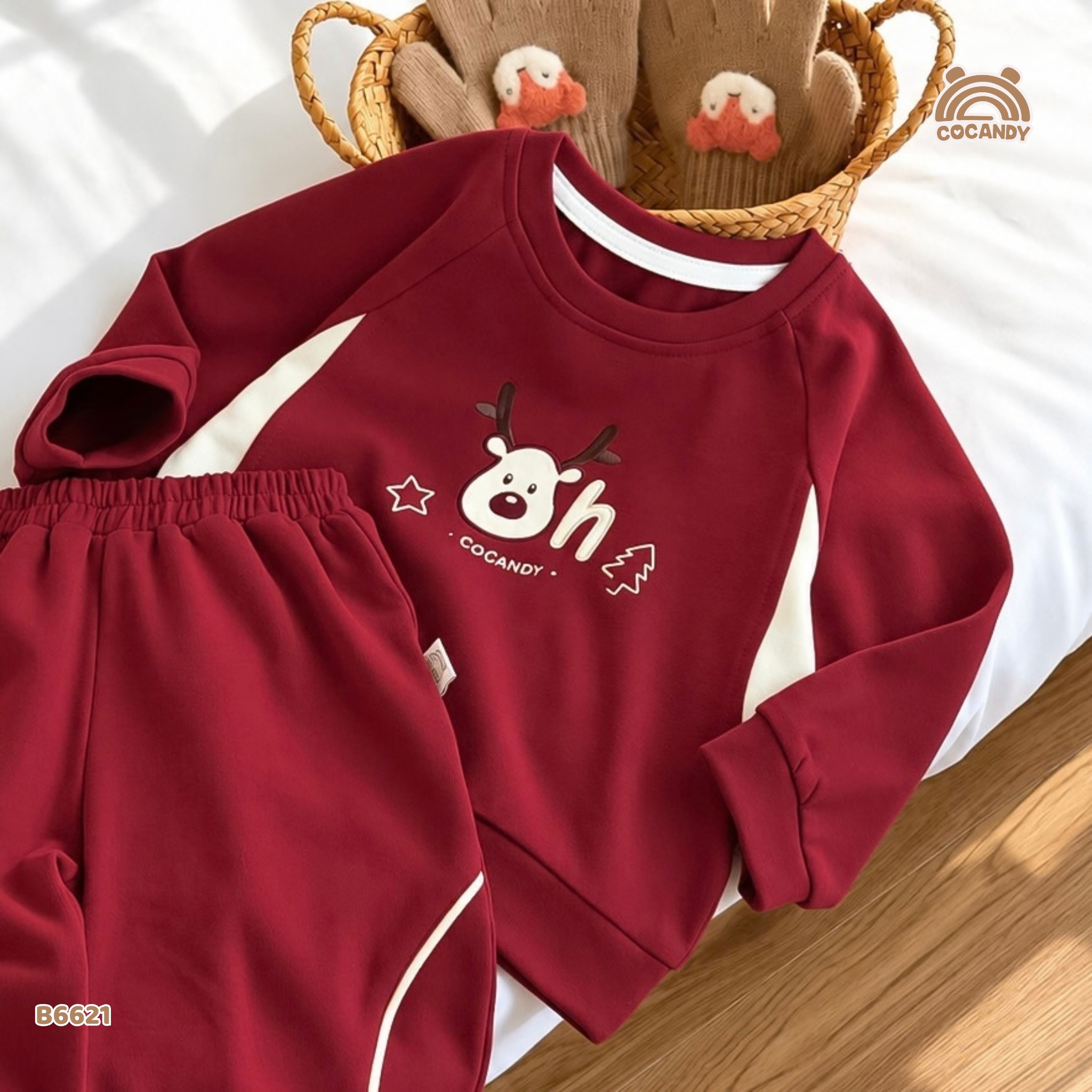Bộ dài ĐỎ họa tiết tuần lộc_thumbnail_4