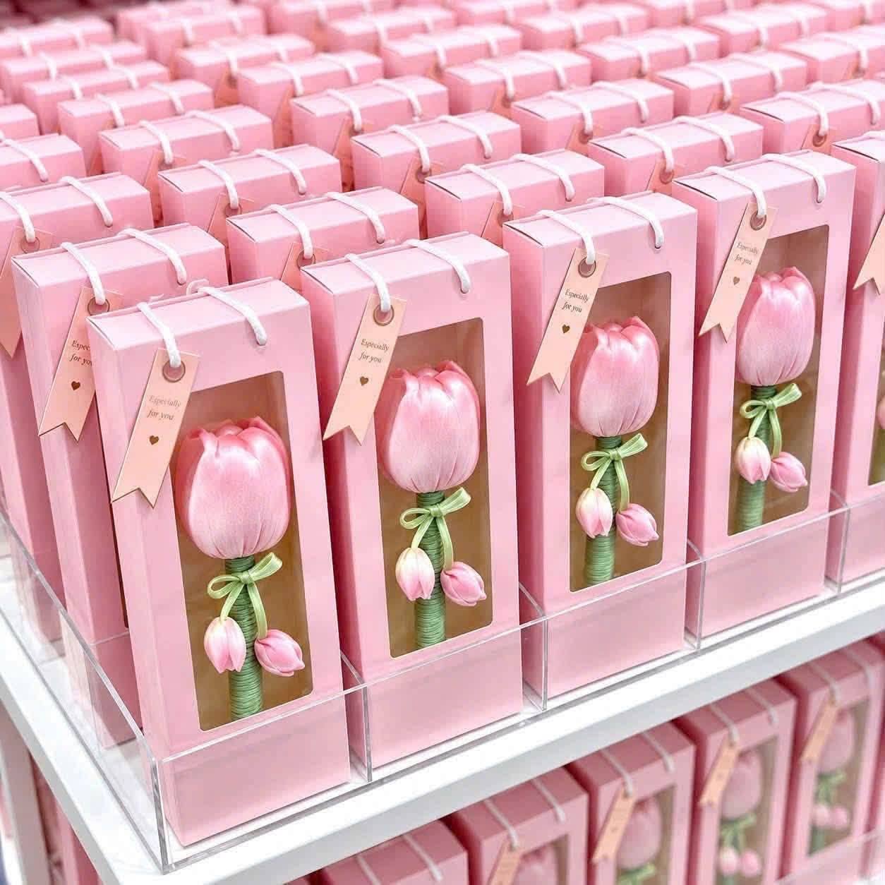 Búa Massage Ngải Cứu Hình Hoa Tulip Đấm Lưng, Làm Quà Tặng_thumbnail_3