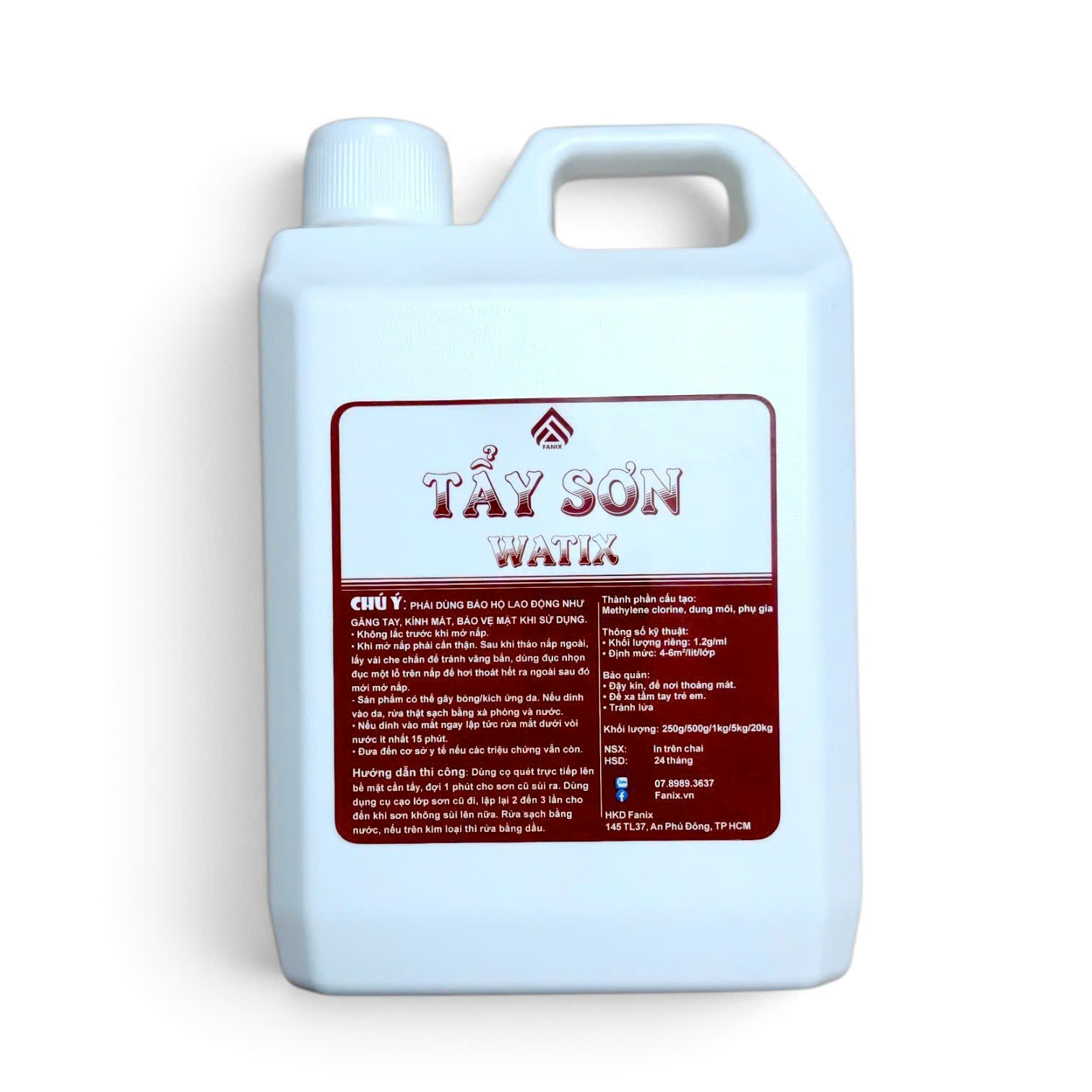 Tẩy sơn mạnh, tẩy sơn gỗ, kim loại, nhựa - Watix tẩy sơn_thumbnail_9