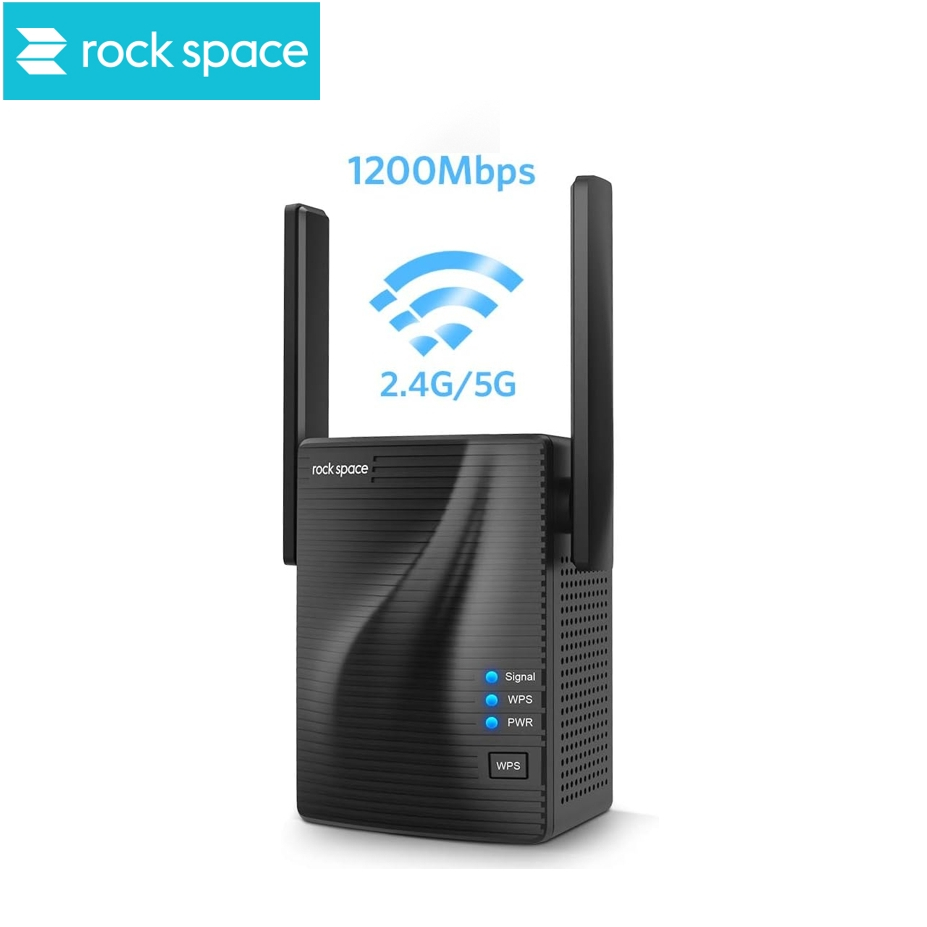 Bộ Kích Sóng Wifi Rock Space AC1200 –  2 Ăng Ten, Băng Tần Kép, Xuyên Tường_thumbnail_5