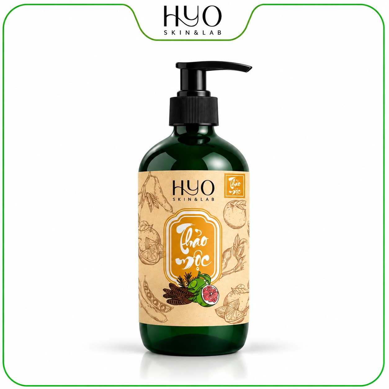 DẦU XẢ THẢO MỘC 500ML - HYO SKIN & LAB