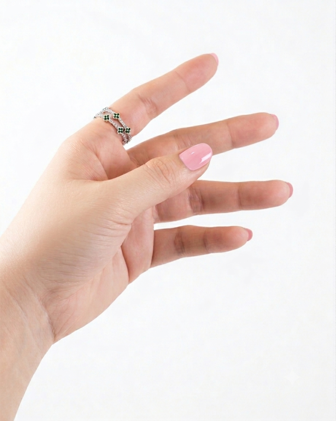  Nhẫn Garland - Bạc 925 mạ Rhodium đính vòng hoa_thumbnail_3