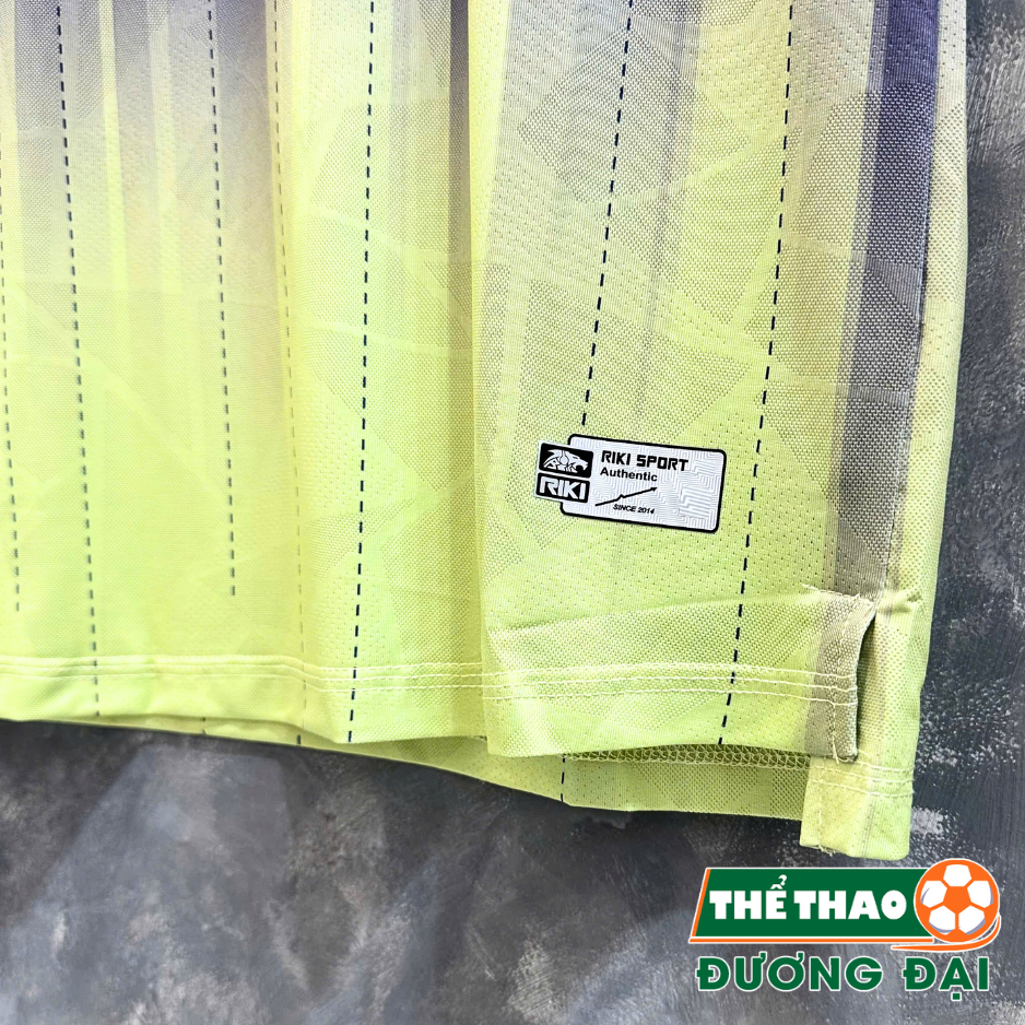 Quần Áo Bóng Đá Thiết Kế Riki Apex01 Xanh Đen Thun Mè 4 Chiều Thoáng Khí Thể Thao Đương Đại_thumbnail_3