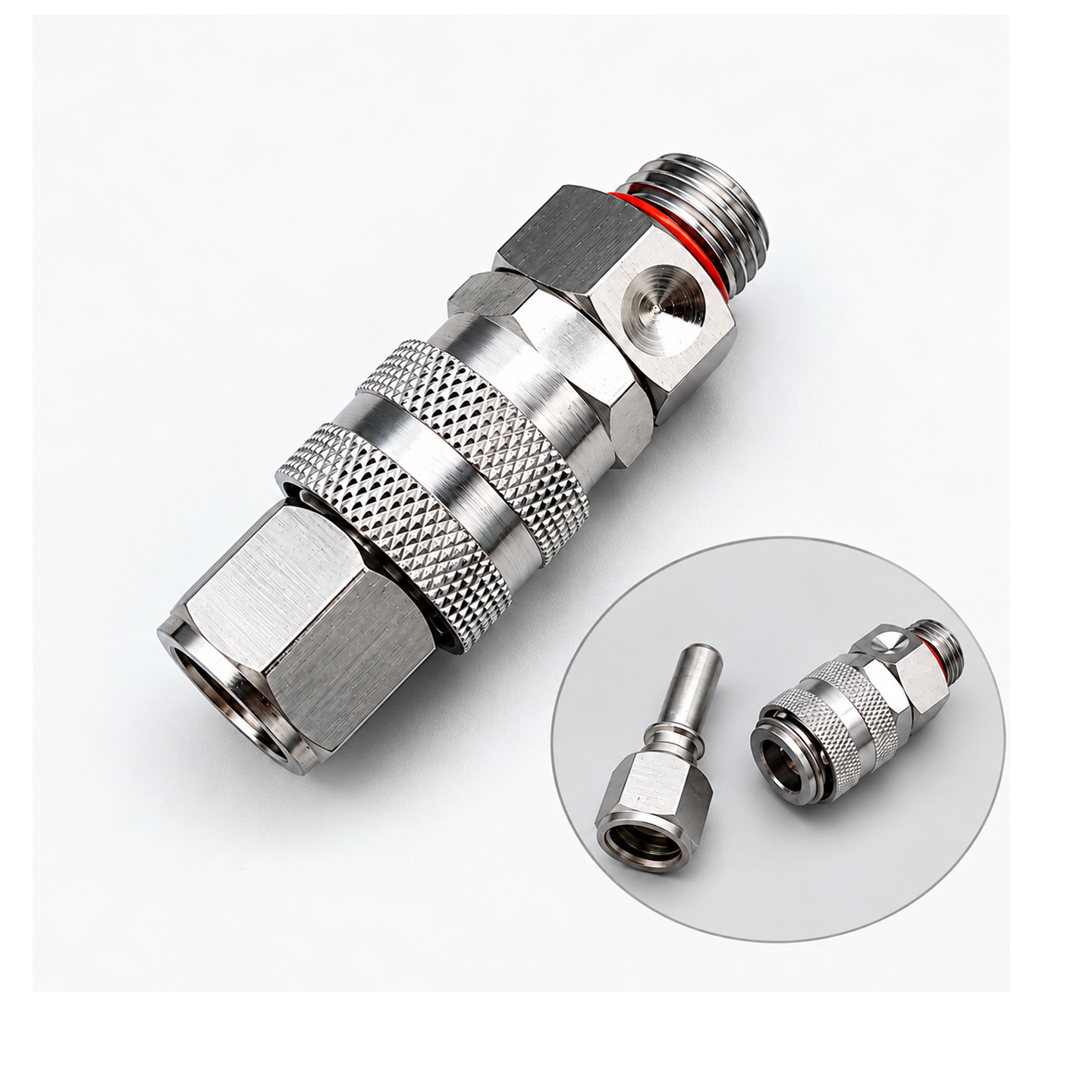 Khớp nối nhanh chống xoắn ren 14mm
