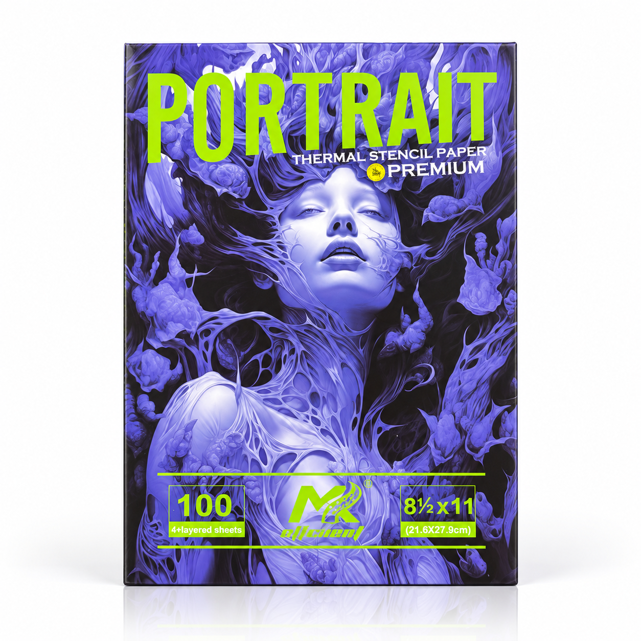 Giấy than PORTRAIT (A4) - Hộp 100 tờ - Giấy than nhiệt 4 lớp