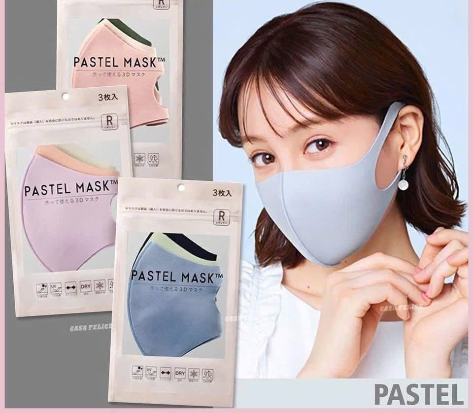 SET 5 PACK KHẨU PASTEL MASK TRANG NHẬT BẢN (15c)