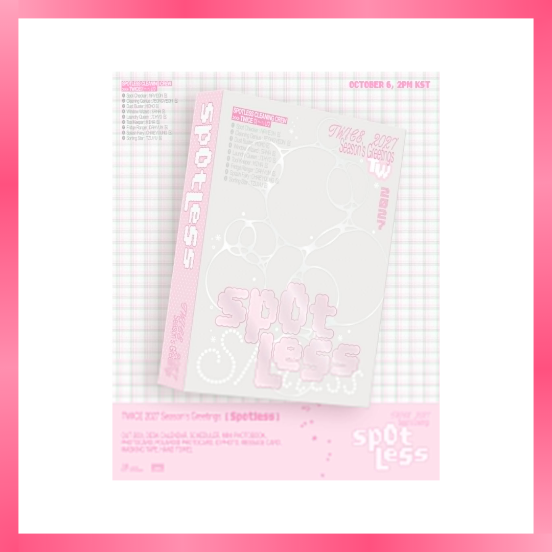 TWICE 2027 SEASON'S GREETINGS [SPOTLESS]