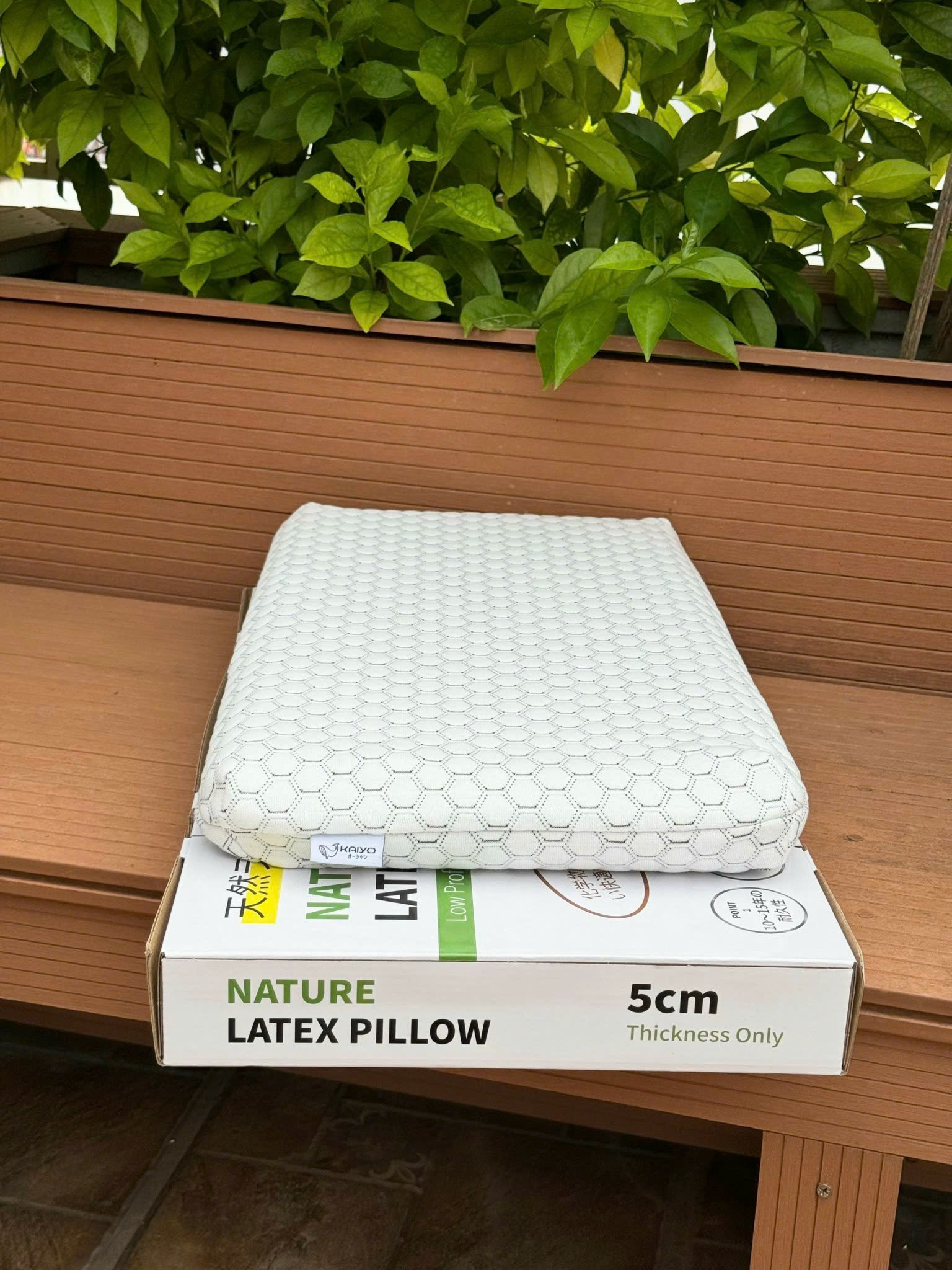Gối Cao Su Tự Nhiên Kaiyo Dáng Thấp_thumbnail_2