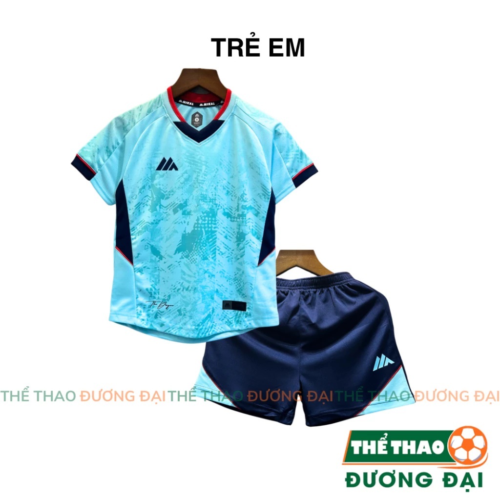 Quần Áo Bóng Đá Mikal Trẻ Em Dễ Thương Thun Mè Đồ Đá Banh Cho Bé Thể Thao Đương Đại_thumbnail_6