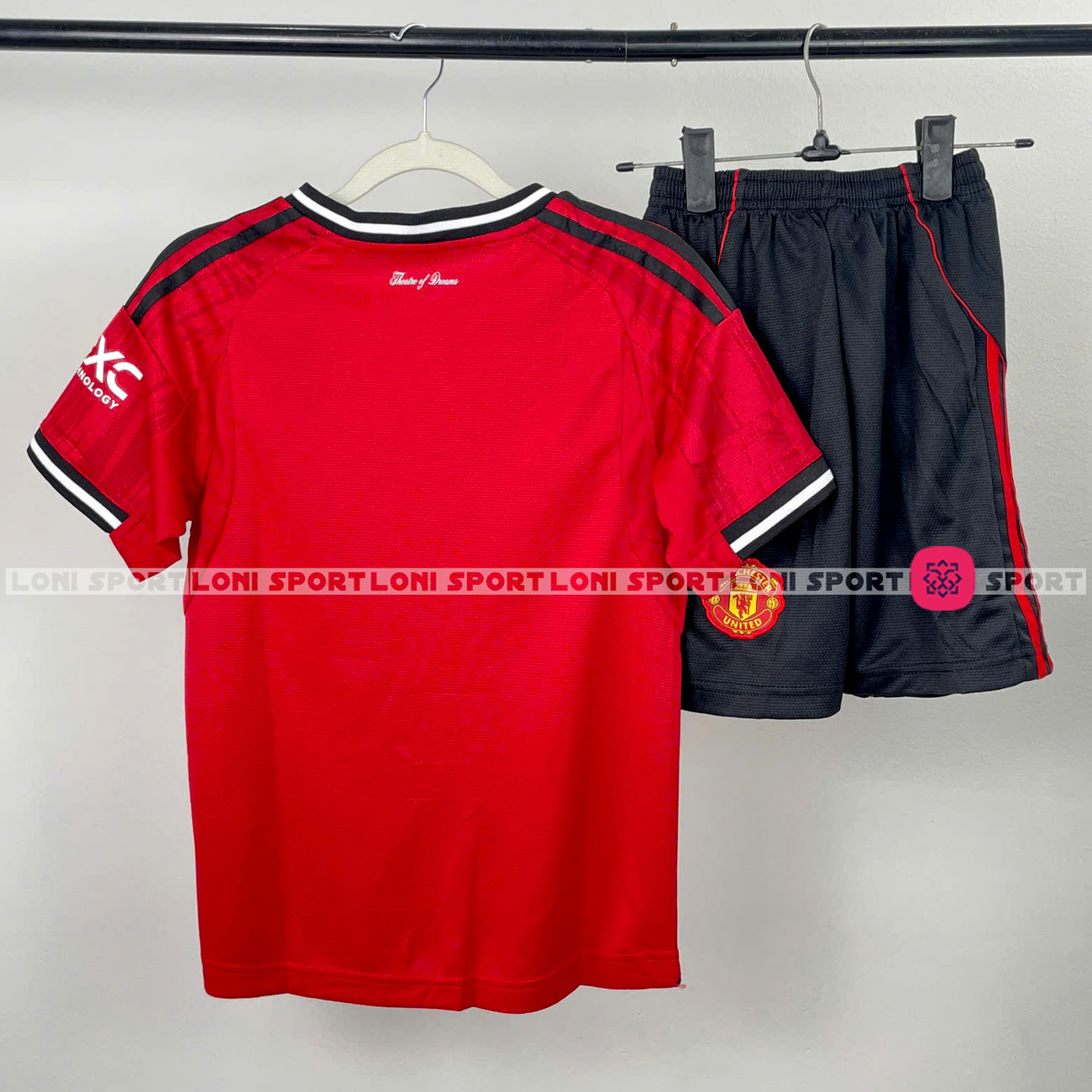 Bộ KID MU sân nhà đỏ quần trắng/đen 25/26_thumbnail_4