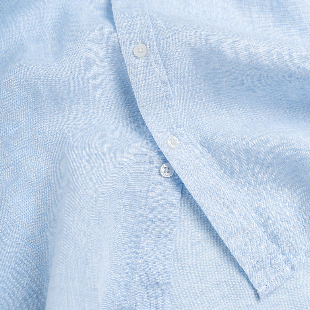 Áo Sơ Mi Premium Linen Xanh Nhạt_thumbnail_3