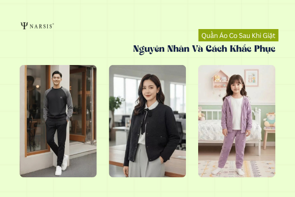 Vì Sao Quần Áo Bị Co Sau Khi Giặt Và Cách Khắc Phục