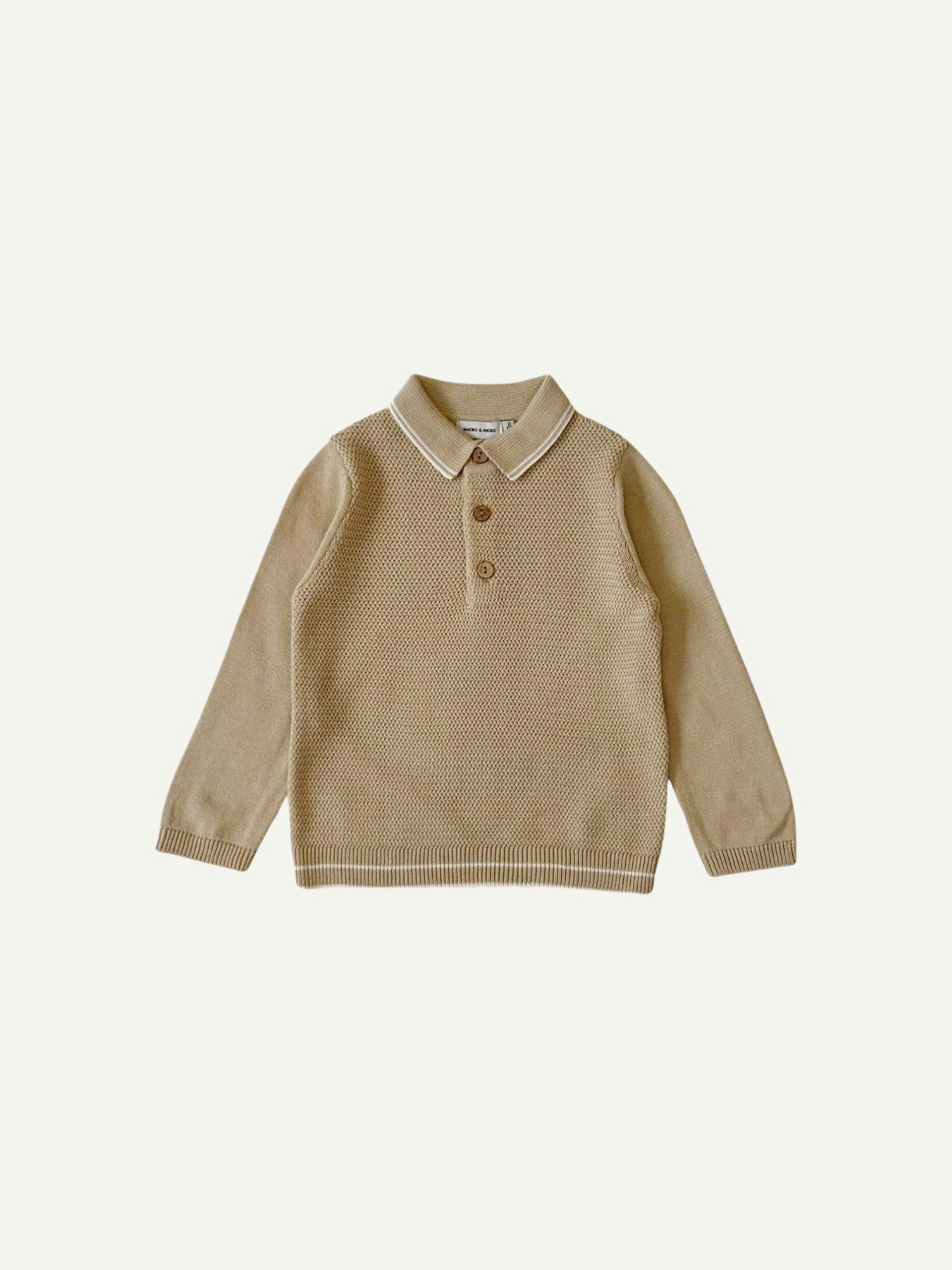 Kyuy Knitted Polo