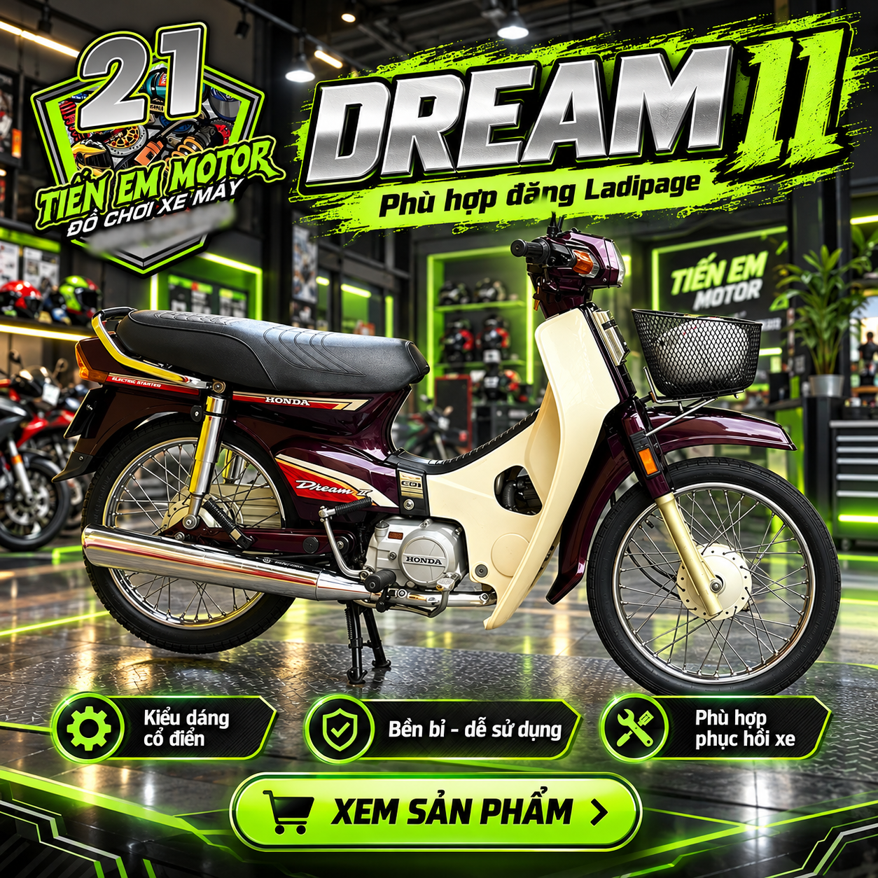 Bộ Nhựa Dream II - HTV_1