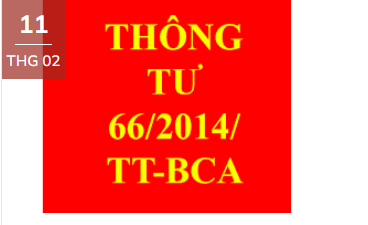 Nội dung toàn văn Thông tư 66/2014/TT-BCA hướng dẫn Nghị định 79/2014/NĐ-CP Phòng cháy và chữa cháy