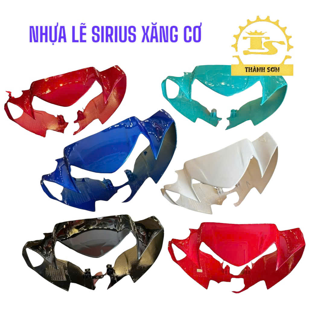 Ốp đầu trước Sirius Xăng cơ - Nhựa ABS loại 1